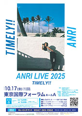 ANRI LIVE 2025 TIMELY!!